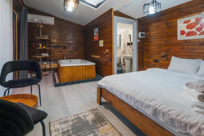 Oda Görseli: Bahçe Manzaralı 2+1 Tiny House / Oda Kahvaltı