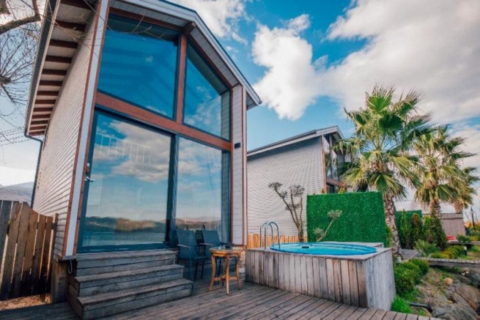 Oda Görseli: BD Sunset Havuzlu Tiny House / Oda Kahvaltı